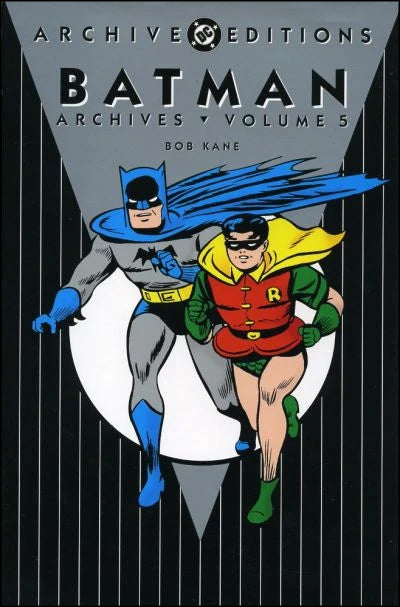 BATMAN ARCHIVES Volumes 1, 2, 3, 4, & 5