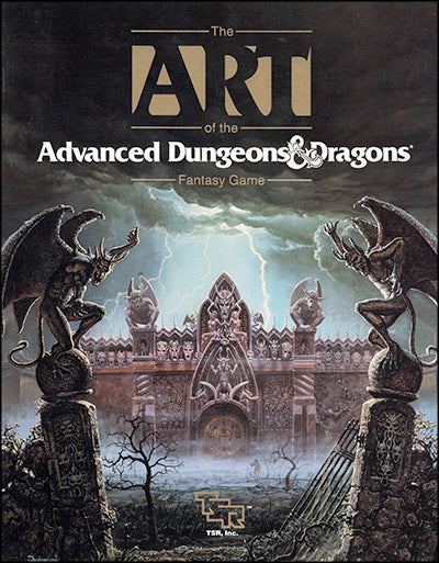 THE ART OF ADVANCED DUNGEONS & DRAGONS FANTASY GAME
