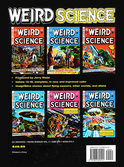 EC ARCHIVES WEIRD SCIENCE Volume 3