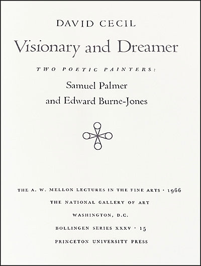 VISIONARY AND DREAMER: Two Poetic Painters