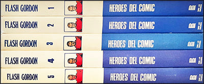 FLASH GORDON 5 Volume Set Spanish Editions