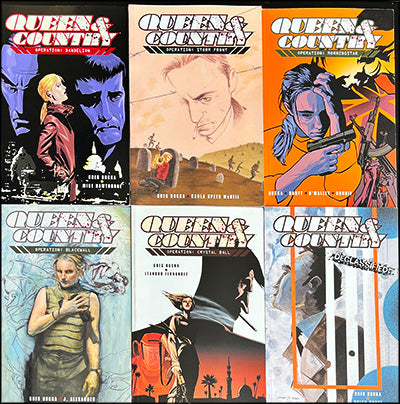 QUEEN AND COUNTRY: Declassified & Operations 8 Book Set