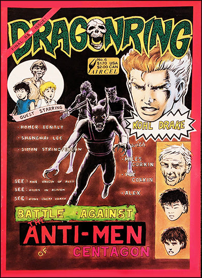 DRAGONRING AIRCEL COMICS V1 #1-6 & V2 #1