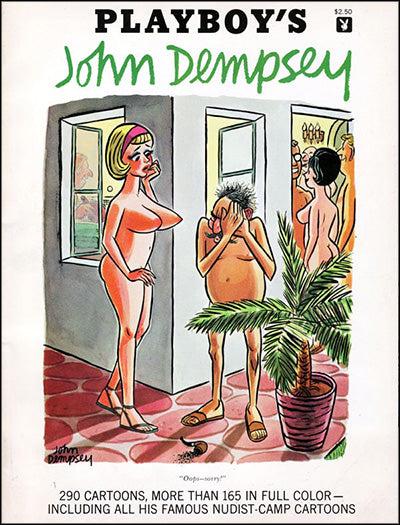 PLAYBOY'S JOHN DEMPSEY GAHAN WILSON 1973 & 1980 & PHIL INTERLANDI Set of Four
