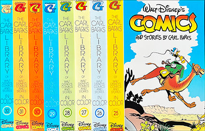 THE CARL BARKS LIBRARY Walt Disney Comics And Stories In Color #25-32