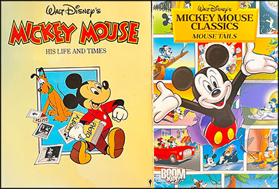 WALT DISNEY'S MICKEY MOUSE Three Book Set