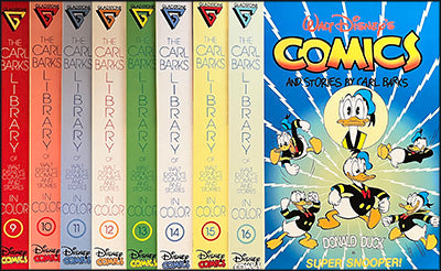 THE CARL BARKS LIBRARY WALT DISNEY COMICS AND STORIES IN COLOR #9 -16