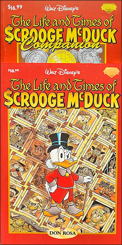 THE LIFE AND TIMES OF SCROOGE MCDUCK & COMPANION Plus UNCLE SCROOGE A LITTLE SOMETHING SPECIAL Set of 3