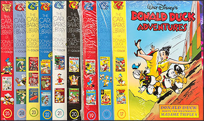 THE CARL BARKS LIBRARY OF DONALD DUCK ADVENTURES IN COLOR #17-25