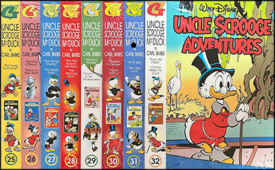 WALT DISNEY'S UNCLE SCROOGE ADVENTURES (Uncle Scrooge McDuck) #25-32