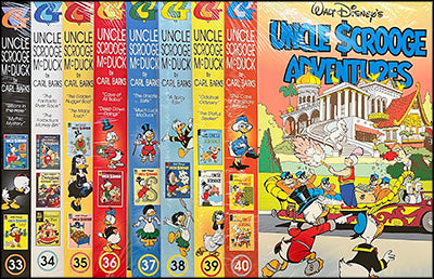 WALT DISNEY'S UNCLE SCROOGE ADVENTURES (Uncle Scrooge McDuck) #33-40