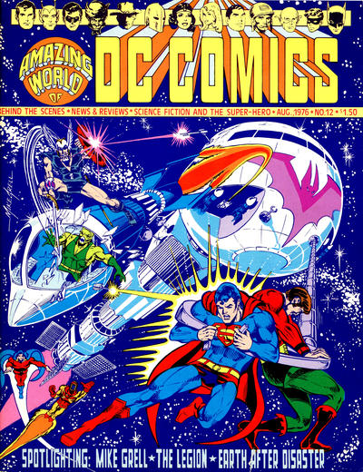 THE AMAZING WORLD OF DC COMICS Set of 11