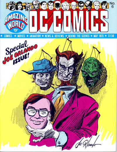 THE AMAZING WORLD OF DC COMICS Set of 11