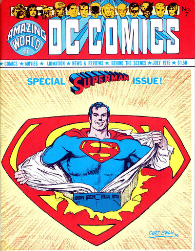 THE AMAZING WORLD OF DC COMICS Set of 11