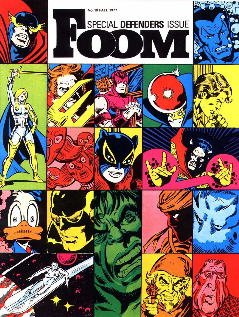 FOOM MAGAZINE #2-3 #5 #11 #15-20 Set of 10 Issues