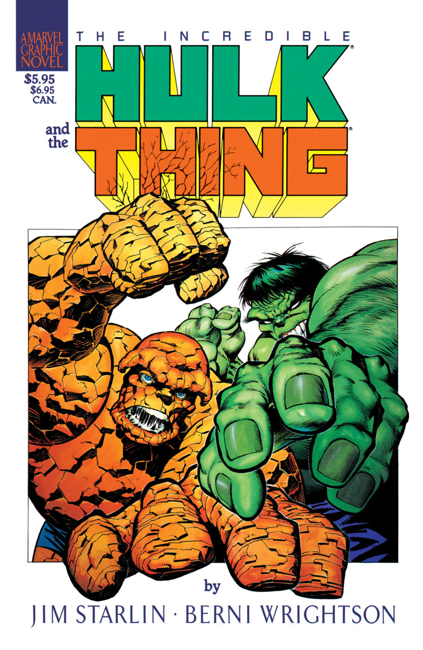 MARVEL GRAPHIC NOVEL DAREDEVIL BLACK WIDO HULK & THING PLUS Set of Five