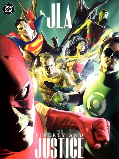 DC TREASURY EDITIONS BY ALEX ROSS & PAUL DINI Set of 4