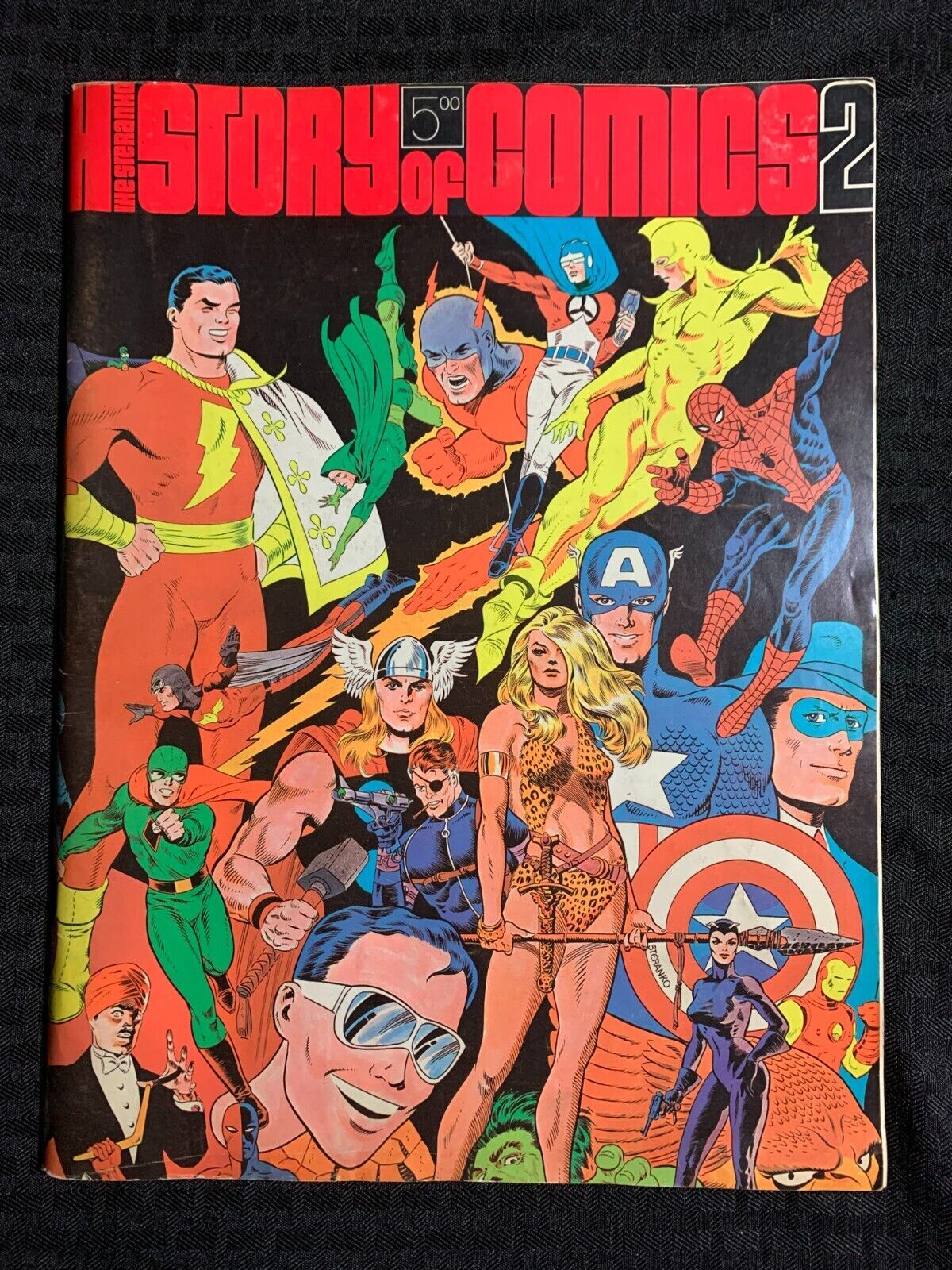 THE STERANKO HISTORY OF COMICS VOLUME 1 & 2 Signed