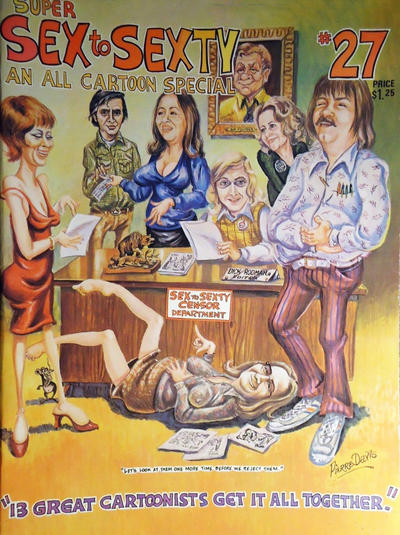 SUPER SEX TO SEXTY MAGAZINE Set of Four Issues
