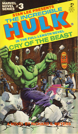 THE INCREDIBLE HULK CRY OF THE BEAST PB