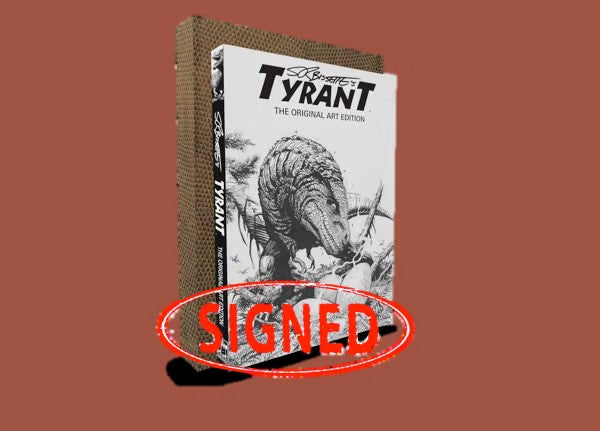 Stephen Bissette's TYRANT The Original Art Edition Signed