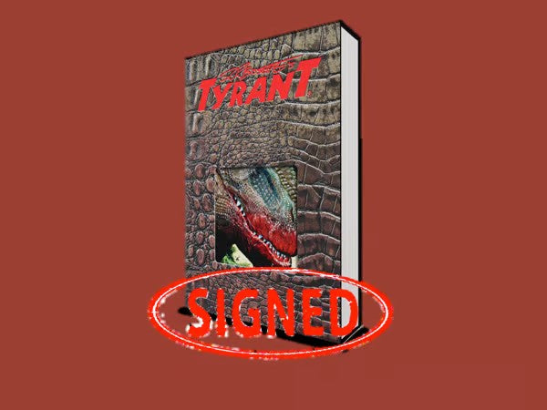 STEPHEN BISSETTE'S TYRANT SIGNED W/ SLIPCASE