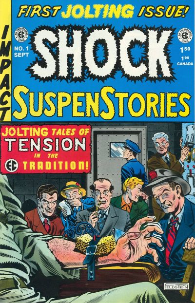 CRIME SUSPENSTORIES AND SHOCK SUSPENSTORIES Cochran-Gemstone Reprints Set of 8 Issues