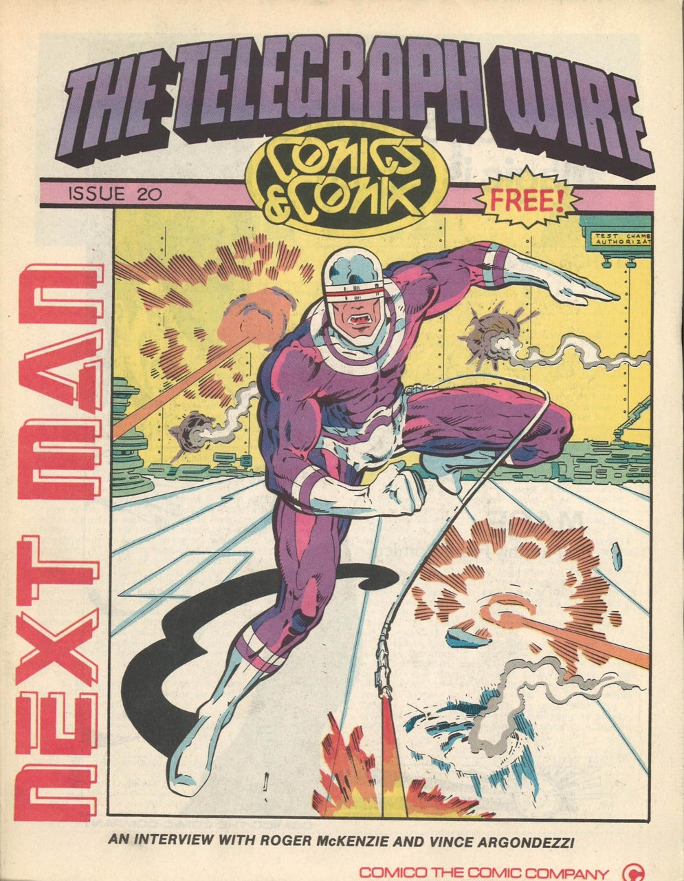 COMICS & COMIX TELEGRAPH WIRE #20