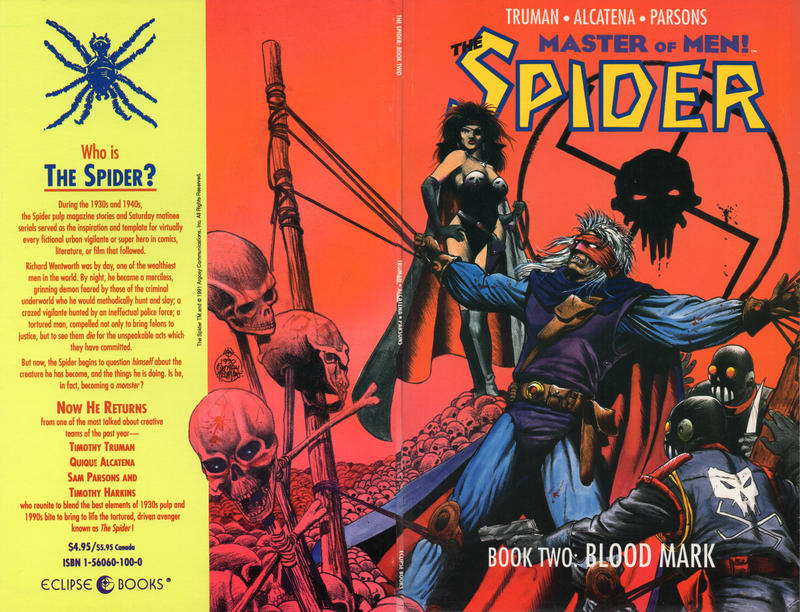 THE SPIDER SET OF THREE ECLIPSE COMICS