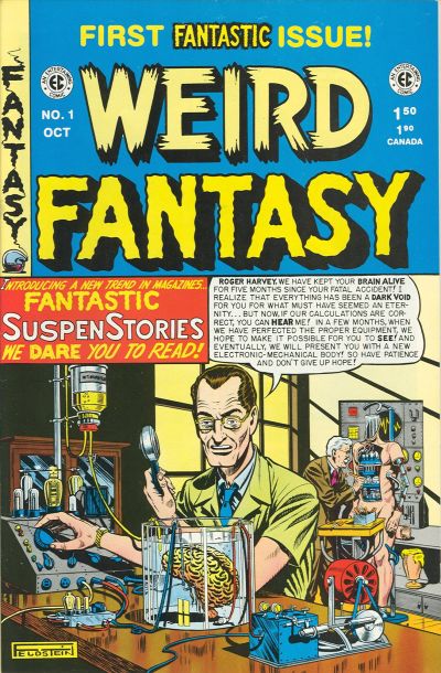 WEIRD FANTASY Cochran-Gemstone Reprints Set of 21