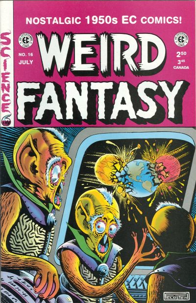 WEIRD FANTASY Cochran-Gemstone Reprints Set of 21
