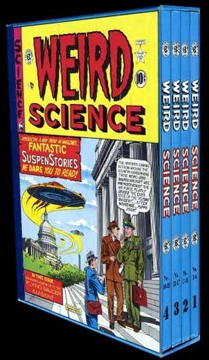 EC ARCHIVES Weird Science Complete 4 Volume Set Slipcase