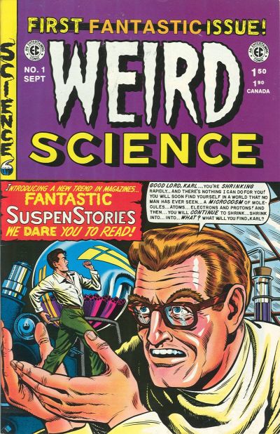WEIRD SCIENCE Russ Cochran-Gemstone EC Reprints Set of 22 Complete