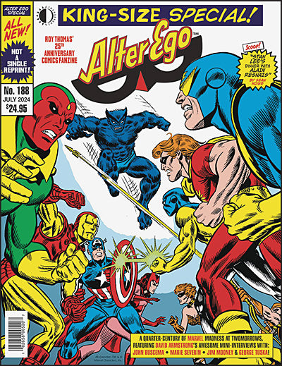 ALTER EGO #188 King-Size Special Marvel/DC