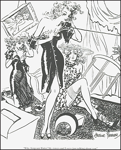 ARTHUR FERRIER'S SHOWGIRL SIRENS 1940-1949