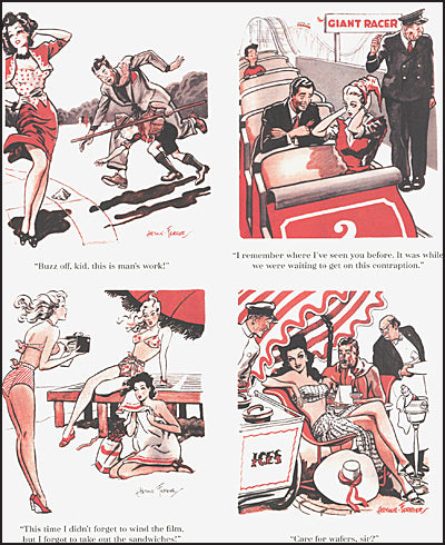 ARTHUR FERRIER'S SHOWGIRL SIRENS 1940-1949