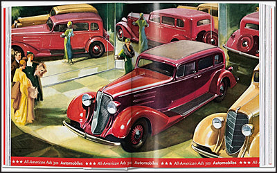ALL AMERICAN ADS OF THE 30S