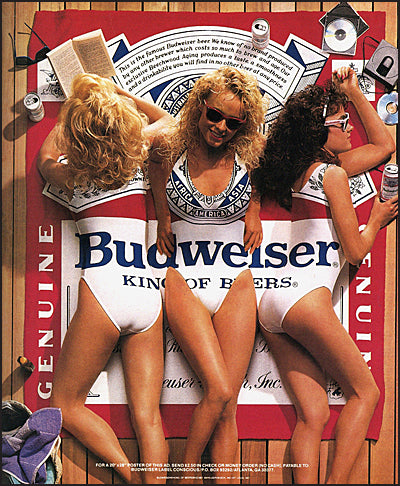 ALL AMERICAN ADS of the 80's