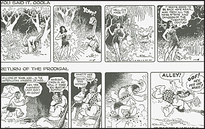 ALLEY OOP AND KING SOLOMON'S MINES 1944 V.T. Hamlin