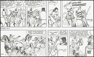 ALLEY OOP AND THE DRAGON OF SILENE 1963 V.T. Hamlin