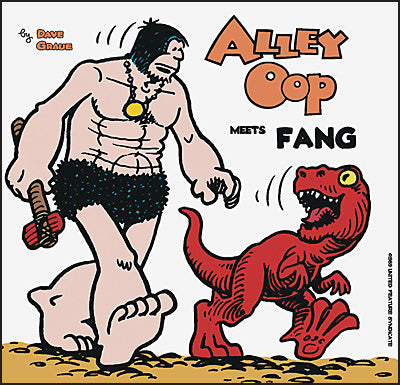 ALLEY OOP MEETS FANG 1989 Dave Graue