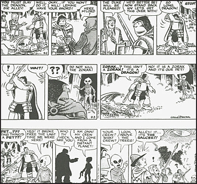 ALLEY OOP THE BEAST OF THE WOODS 1992 Dave Graue