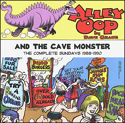 ALLEY OOP AND THE CAVE MONSTER Complete Sundays 1988-1990