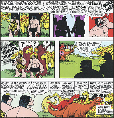 ALLEY OOP AND THE CAVE MONSTER Complete Sundays 1988-1990