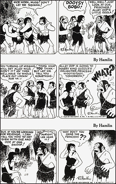 ALLEY OOP Book Two War with Lem 1934 V.T. Hamlin