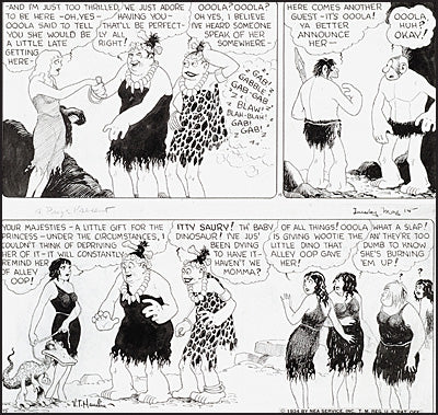 ALLEY OOP Book Two War with Lem 1934 V.T. Hamlin