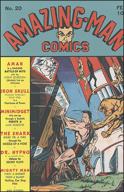 AMAZING MAN Volume 2 Hardcover
