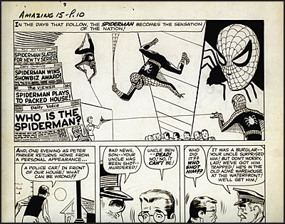 THE AMAZING SPIDER-MAN By Steve Ditko Artist's Edition