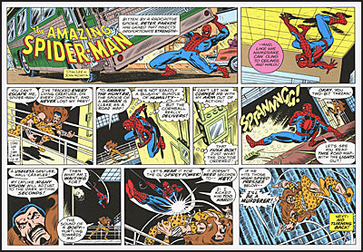 THE AMAZING SPIDER-MAN Classic Newspaper Comics 1977