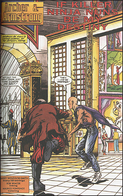 ARCHER & ARMSTRONG REVIVAL